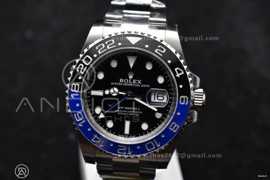 Black GMT-Master Oyster BLNR Bracelet CHS 126710 on Edition Factory Ceramic DD3285 II Best Blue Clean 0424